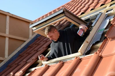 Pose de fenêtres de toit Velux à Mantoche